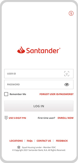 Santander Corporate Website